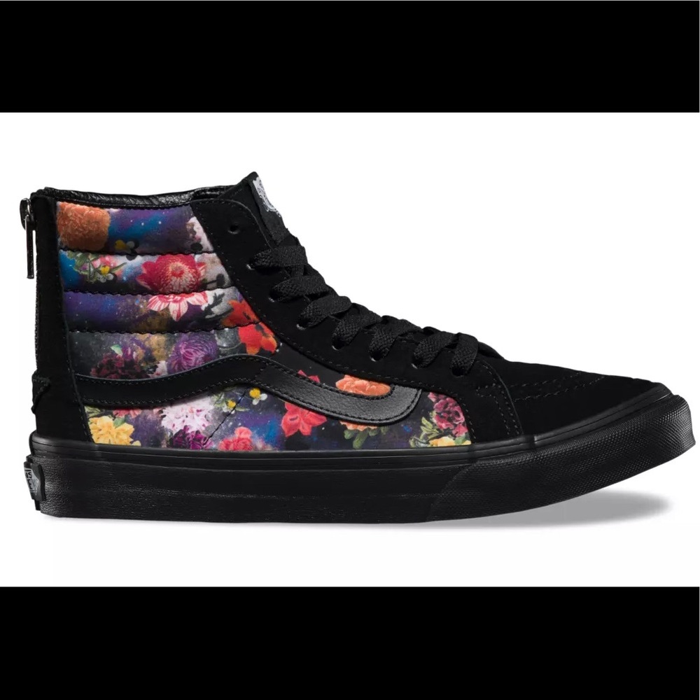 Galaxy Floral Sk8 Hi VANS